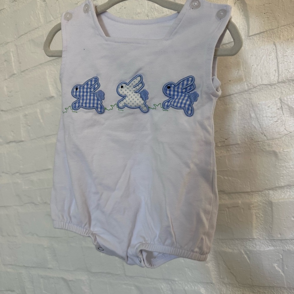 Hippity Hoppity Bubble with Bunny Appliqué
